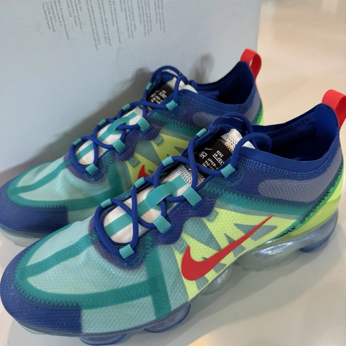 Nike Air VaporMax 2019 Blue Volt for Sale | Authenticity