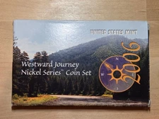 2006 Westward Journey Nickel Series 3-Coin US Mint Set Original Box and COA