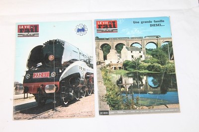 2 Revue La Vie Du Rail von 1975 232U1 und Disel BB67000 und 68000