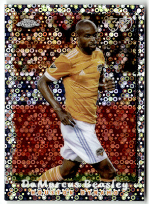 2025 Topps Chrome MLS No. NF-2 DaMarcus Beasley Celebration