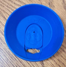 Genuine Tervis Tumbler 24oz Travel Lid with Slider in Blue