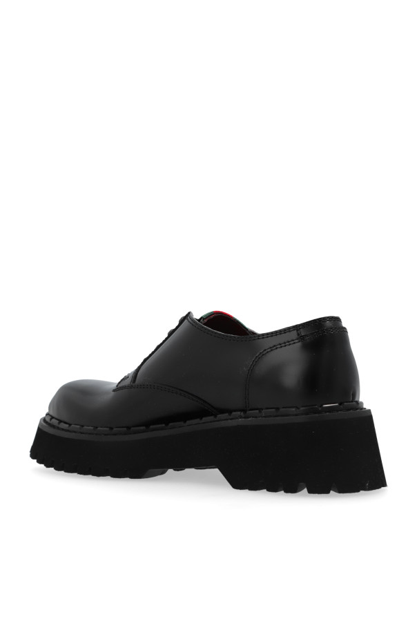 Gucci - Women - Leather shoes - Black thumbnail 5