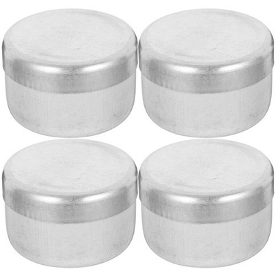 4 Pcs Gläser Klein Mit Deckel Runde Behälter Probenbehälter