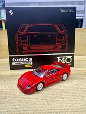 Tomica Limited Vintage NEO 1/64 Ferrari F40 1989 New Release Red US Seller