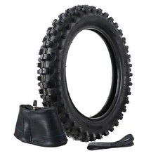 80/100-12 Rear Tire And Inner Tube 3.00-12 Motorcycle Tire for 90cc 110cc 125...