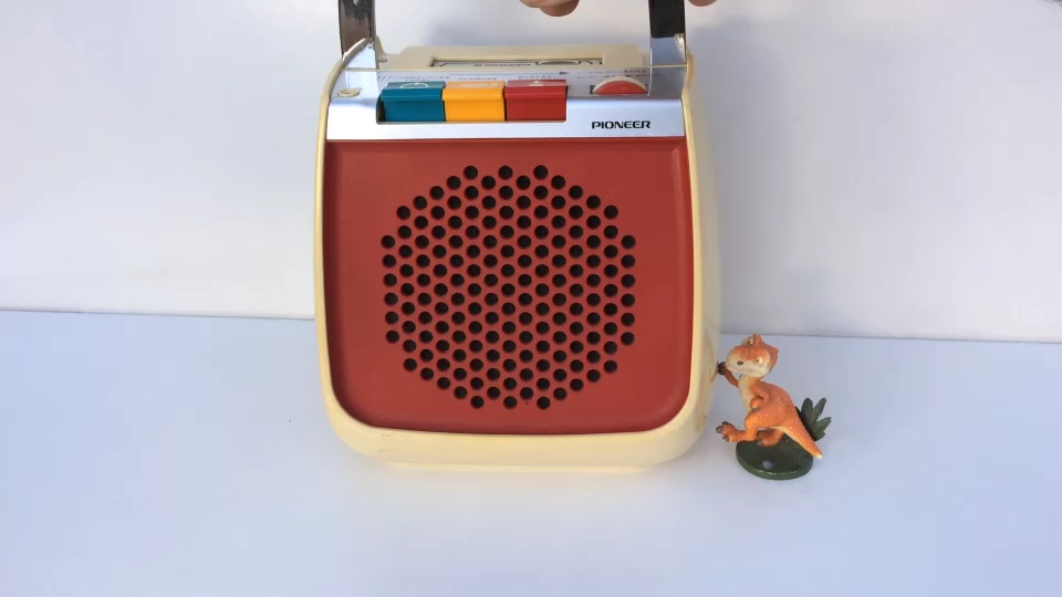 Pioneer M-7A Hipac cartridge Player Portable for Kids 1975 Japan