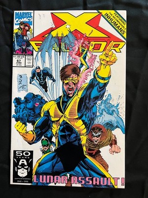 X-Factor Vol. 1, #67 (1991)- 1st Appearance Shinobi Shaw, Inhumans, Key