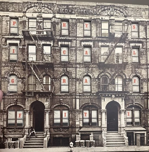 Led Zeppelin ‎Physical Graffiti 1975 Early  Press Lp All Inserts Nm Records Ex