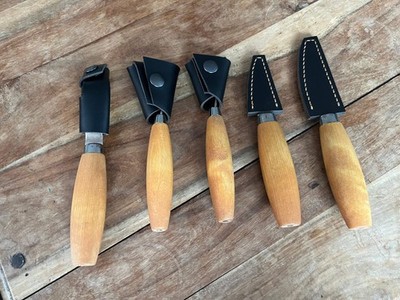 Mora Schnitzbezüge für Morakniv 162s 163s 164s 106 120 Holzschnitzerei blk