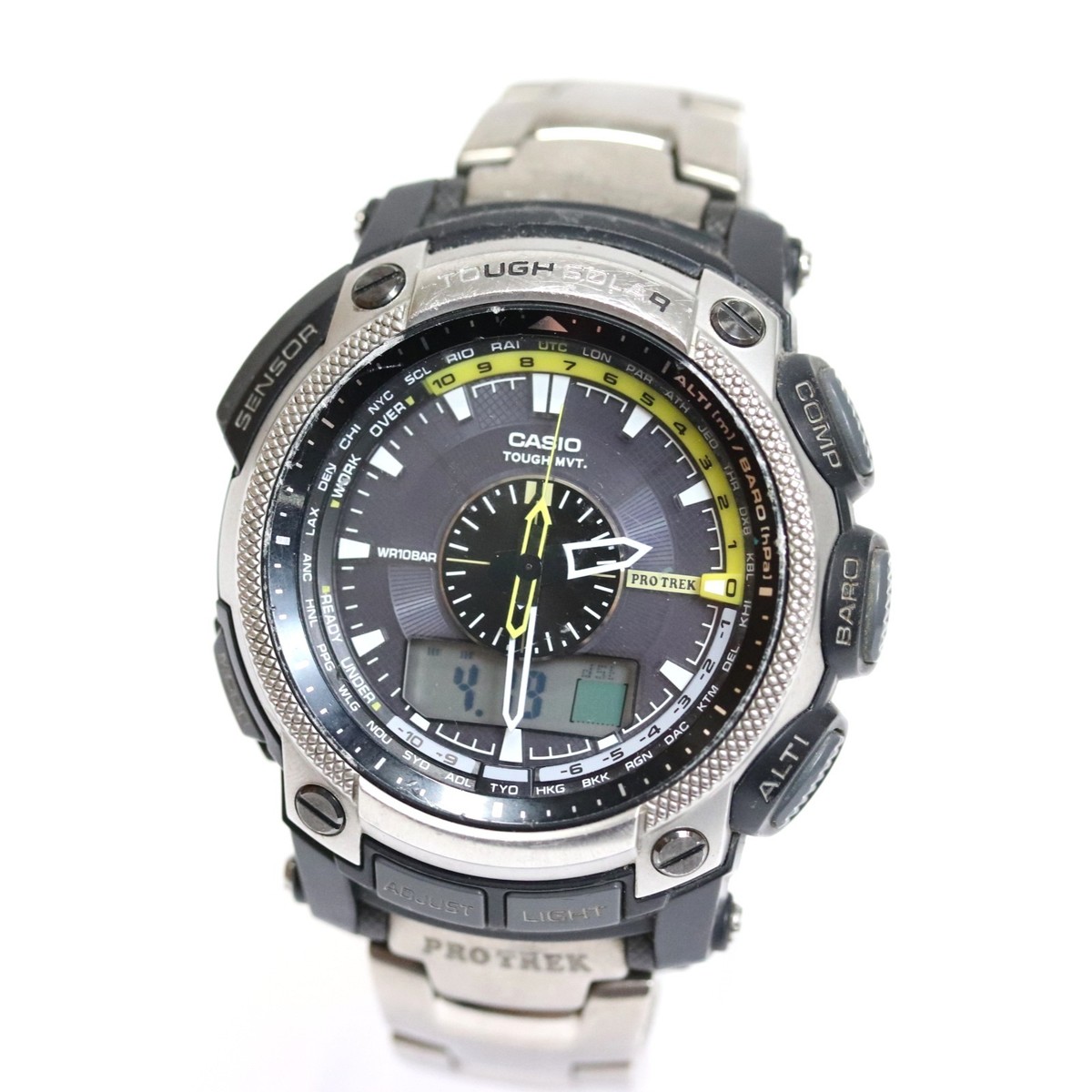 Casio Protreck Solar Watch PRW-5000T 50mm From Japan 218 6409742