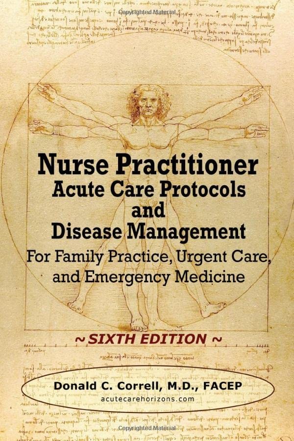 Дональд Коррелл, практикующая медсестра, Протоколы оказания неотложной помощи и болезни (Taschenbuch)