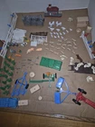 Large Lot of Vintage Marx Irrigated Farm Set and Other Set Pieces