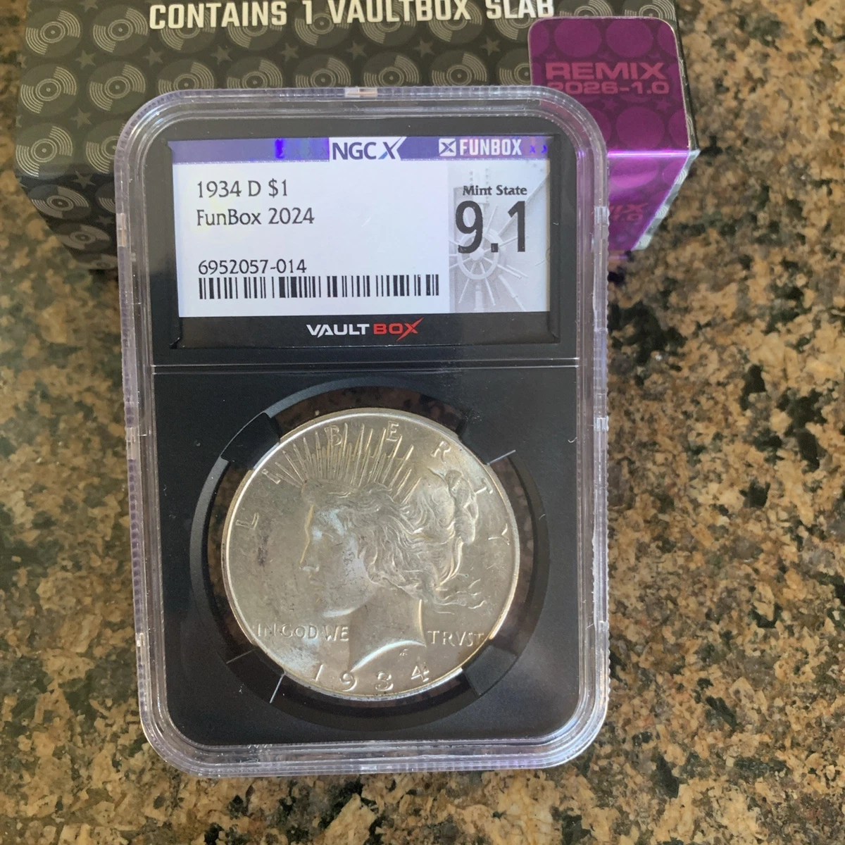 MS 61 Graded 1934 Year Peace Dollars (1921-1935) for sale | eBay