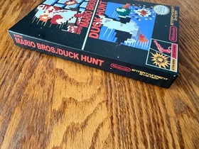 oval seal Super Mario Bros/Duck Hunt complete in box nintendo nes game MINT