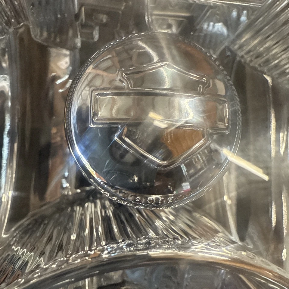 Harley Davidson  7" Dual Halogen Head light With Harness  67700064 69200298 OEM - Image 3 of 4