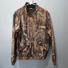 Scent Blocker Cold Fusion Camo Jacket M Print Full Zip Bone Collector Real Tree
