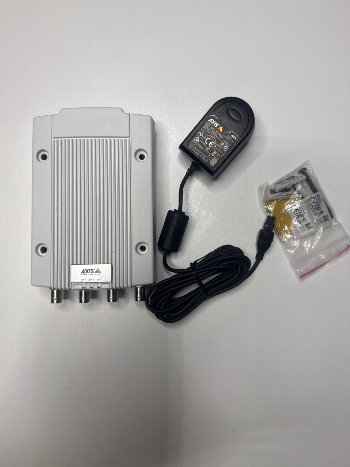 Axis Communications M7014 4-Channel Surveillance Video Encoder With Power Cord
