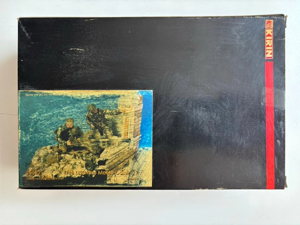 Kirin - Monte Cassino Ruins - 25512 - 1/16 (120mm) Hydrostone With Resin Parts - Immagine 2 di 4