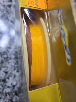 NOS MADE IN USA STREN 17LB 100YDS GOLDEN FLUORESCENT MONOFILAMENT
