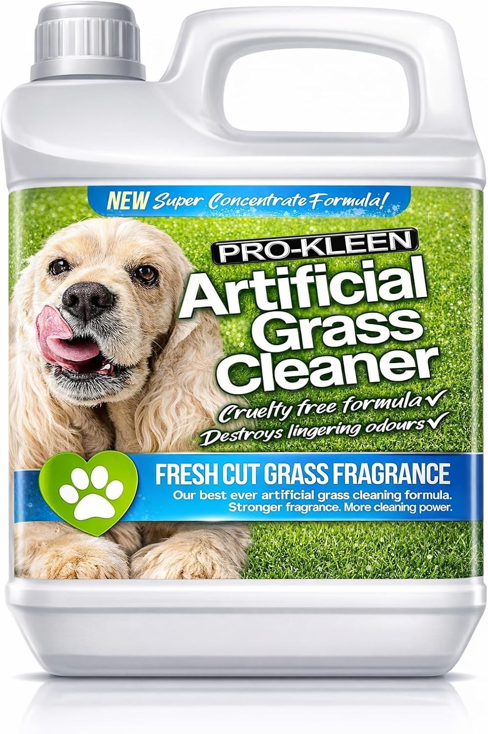 ProKleen Artificial Grass Cleaner Fresh Cut Grass Pet Deodoriser Astro Turf 1L