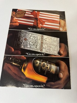 Original 1985 Chivas Regal Scotch Whisky Magazin Werbung Schneide Garage Retro