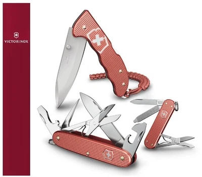 Victorinox Collection Alox Red Série Complète 3 Pièces Limited Edition 2025 - Photo 1/4