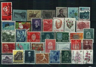 Norwegen Briefmarken 1 Steckkarte postfrisch/gestempelt