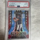 Panini Rookies & Stars Airborne Red Plaid Prizm C.J. Stroud AI-13 PSA 10 Texans