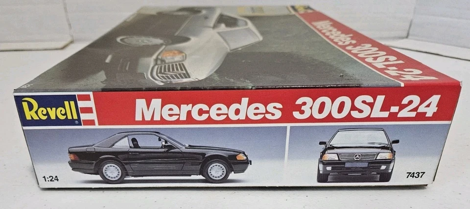 REVELL 7437 MERCEDES 300SL-24 1:24 SCALE MODEL KIT Open Box - Image 3 of 4