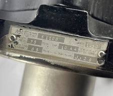ARI S1108 Pressure Relief Valve PRV 75 PSIG 85 PSIG CAP 1044 Industrial Railroad thumbnail 2