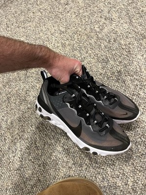 NWT: Men s Nike Anthracite/Black/White React Element 87 (AQ1090-001)- Size 10