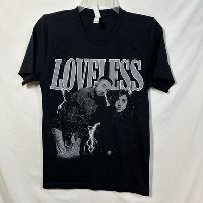 Loveless 2023 World Tour Double Sided Small Band T-Shirt S Tee Emo Pop-Punk Alt