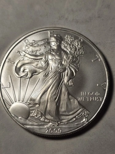 2009 Silver Eagle $1 Dollar 1oz Uncirculated .999 -MS-Brilliant Uncirculated-