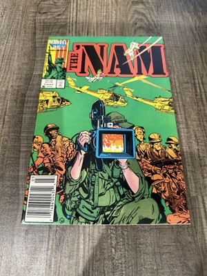 The 'Nam #4 (Marvel Comics 1987) Bagged Board + Gemini Shipped. F - VF