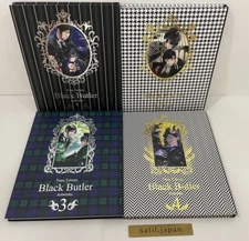 Black Butler Yana Toboso Artworks Art Book 1 2 3 4 set Kuroshitsuji