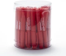 30 Pack VISCOT Mini EZ Removeable Ink Skin Marker Red 1445 Brand New