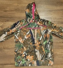 Polaris Womens Pink Camo Pursuit Hoodie Lightweight Breathable Moisture Wicking