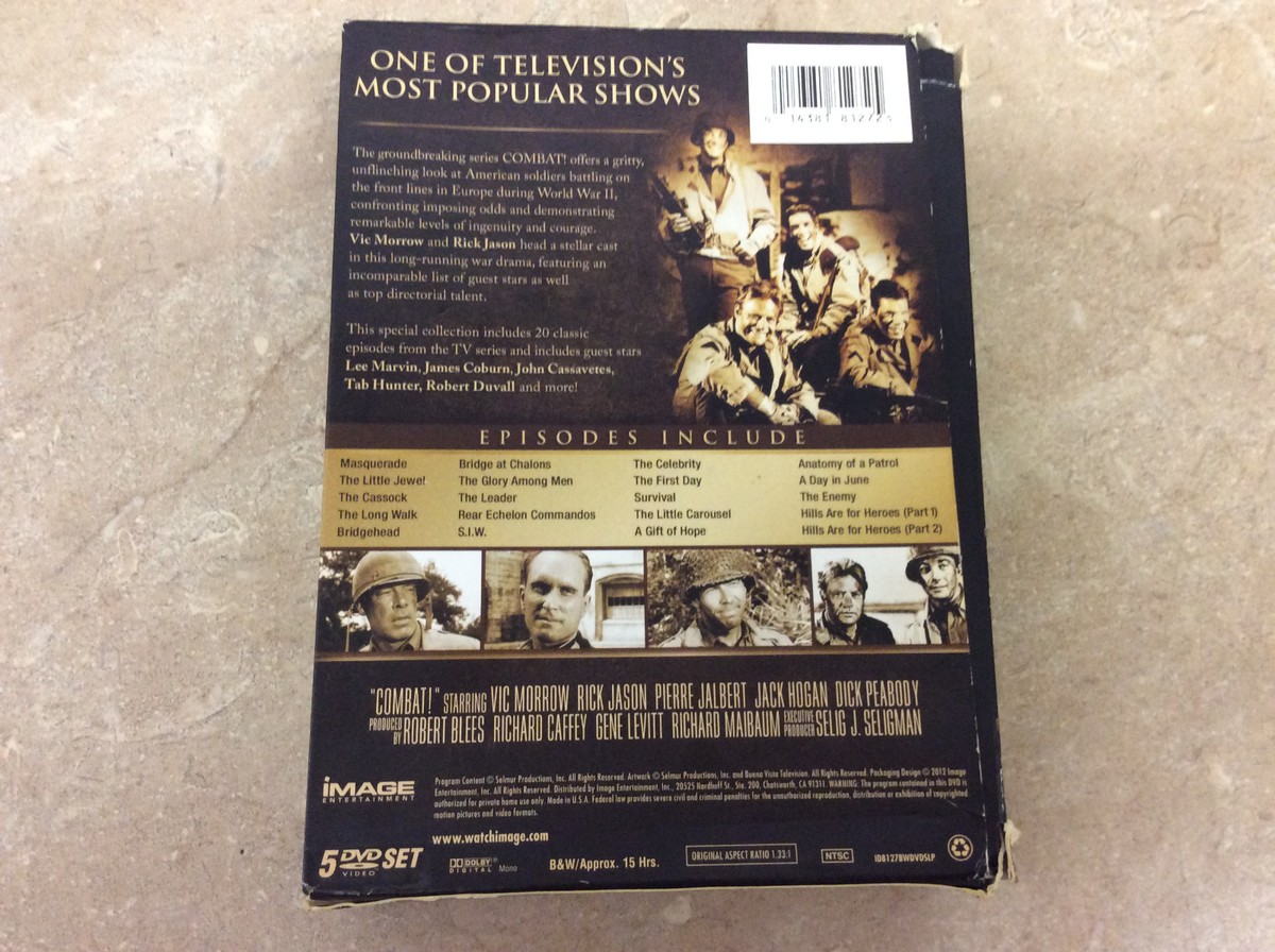 Combat: Fan Favorites (DVD, 2012, 5-Disc, 50th Anniversary) Tested