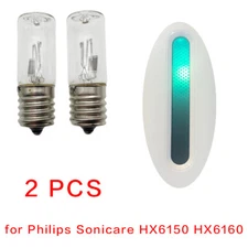 2x UV Germicidal Sanitizer Bulb for onicare HX6150 HX6160