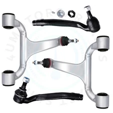4x Front Upper Control Arm And Ball Joint Tie Rod For Mercedes-Benz ML320 ML430