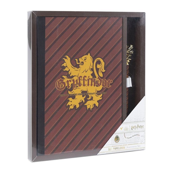 Set BüRobedarf Harry Potter Gryffindor Rot Unisex Cerdà-image