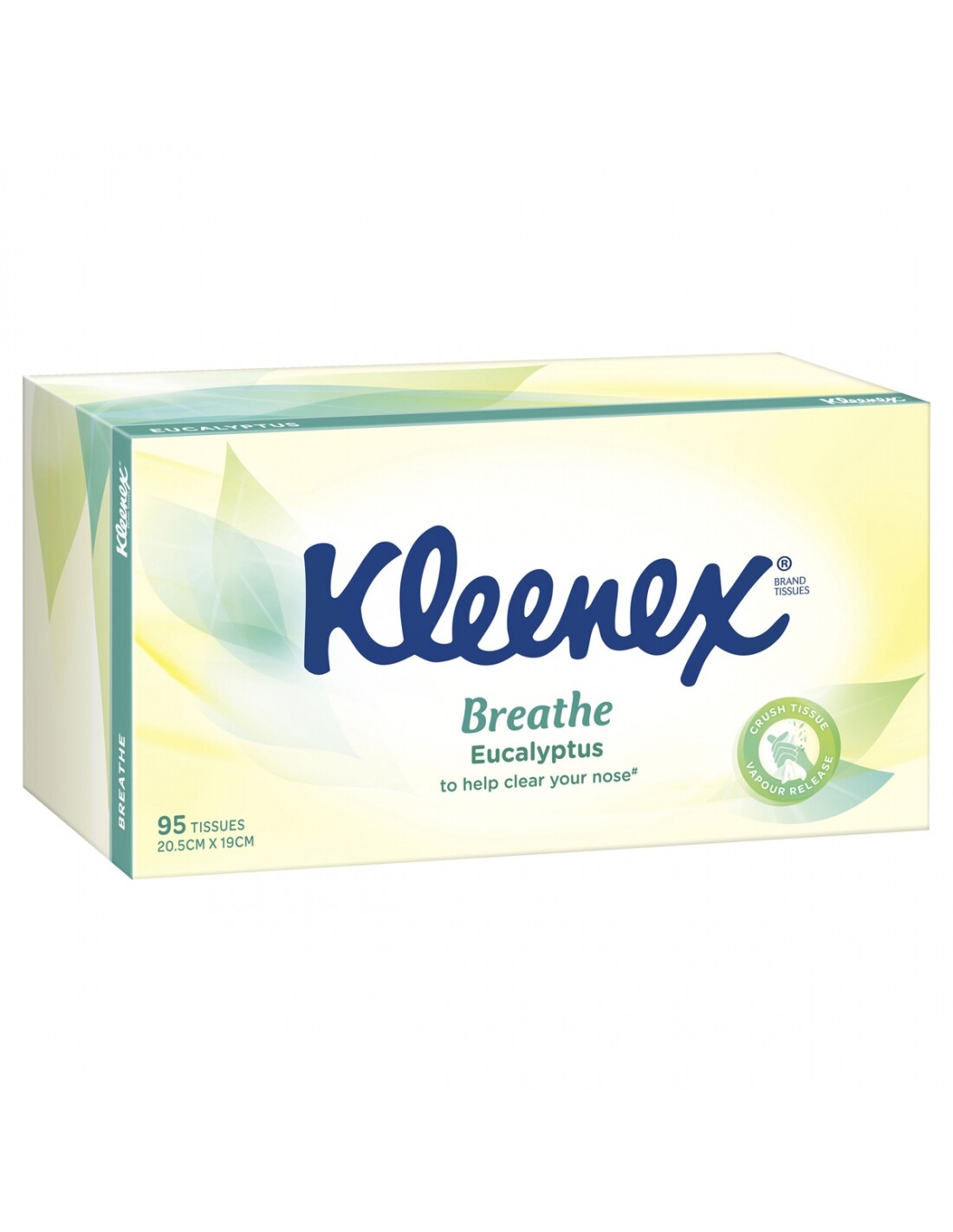 3 ply Box Kleenex Eucalyptus 'n' Aloe tissues (9310088002119)