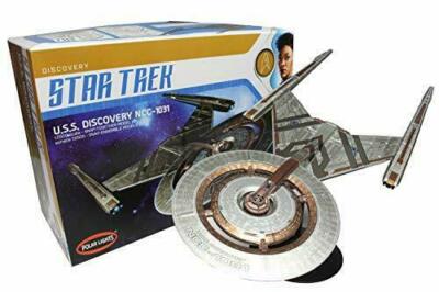 Polar Lights Star Trek U.S.S. Discovery NCC-1031 1:2500 Scale Model Kit #961~MIB