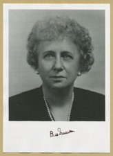 Bess Truman (1885-1982) - First lady of the United States - Signed photo - COA