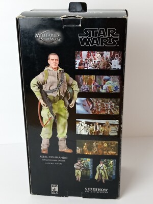 Figurine Sideshow 1/6 – Rebel Commando Sergeant (Militaries Of Star Wars) – NEUVE Sous Blister