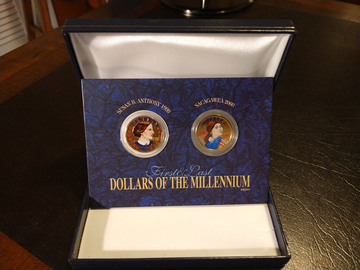 First And Last Dollars of The Millennium US 1999 Susan B Anthony