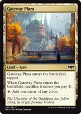 GATEWAY PLAZA x4 mtg NM-M Ravnica Allegiance 4 Common