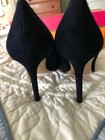 NIB Kate Spade Lennin/Navy Suede Shoes Pumps 7.5 M — photo 4