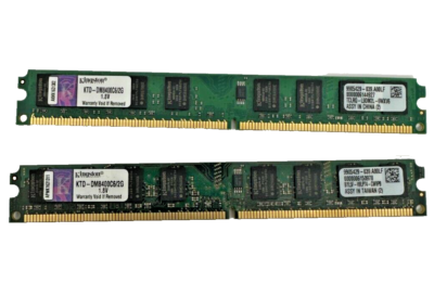 メモリー Kingston Lot of 2) Kingston KTD-DM8400C6/2G 1.8V Memory Module 9905429-039