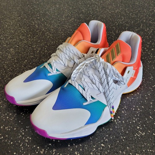 Adidas Men’s Harden Vol 4. Pride 2020 Basketball Shoes Rainbow Size 9.5 FX4797 Adidas Men’s Harden Vol 4. Pride 2020 Basketball Shoes Rainbow Size 9.5 FX4797